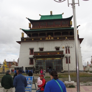 Buddhist temple in Ulaanbaatar